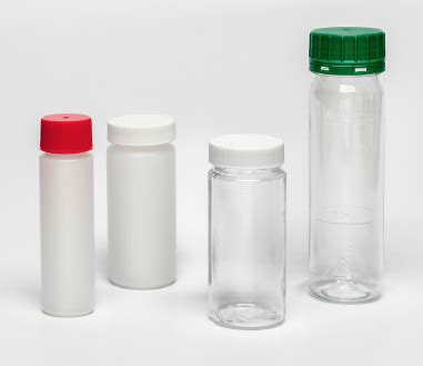 test your bottle|empty sample bottles.